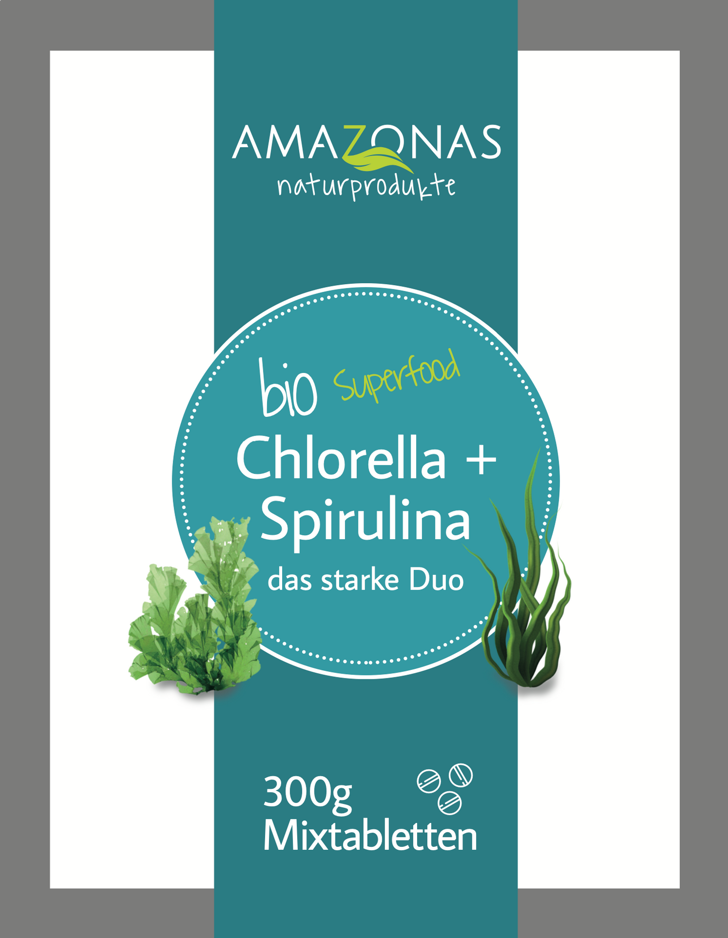 Chlorella + Spirulina BIO Tabletten