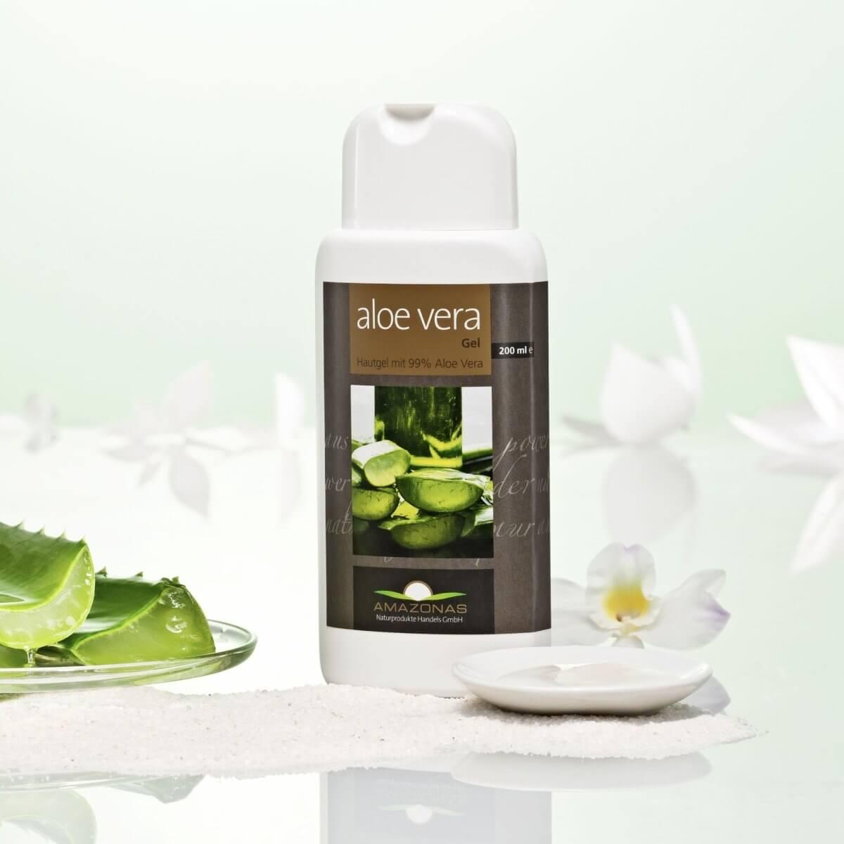 Aloe Vera Hautgel 99% 200 ml - Amazonas Naturprodukte Handels GmbH